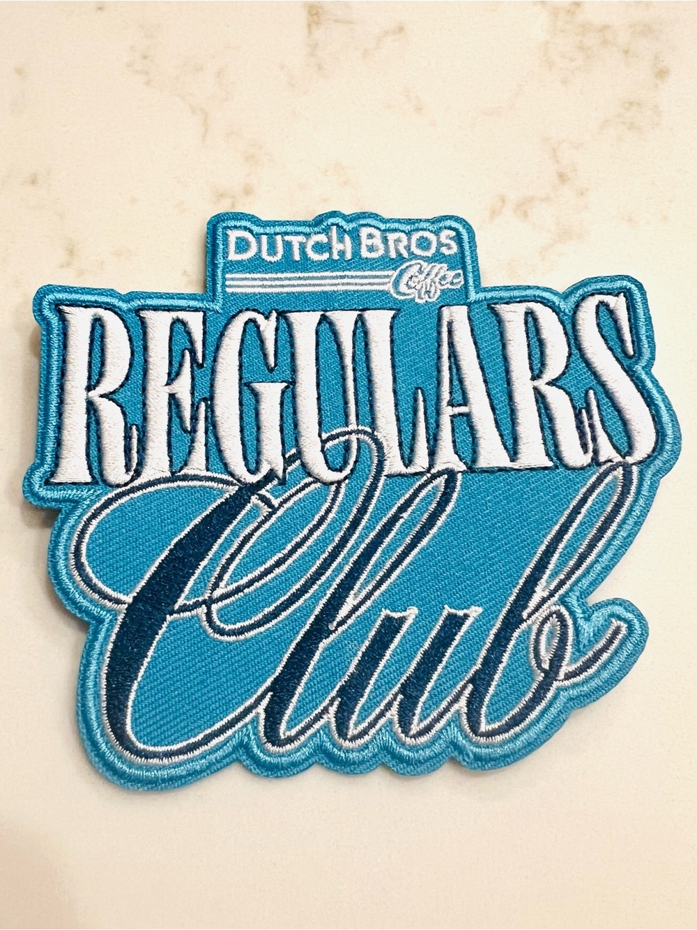Dutch Bros Regulars Club Embroidered Logo Patch